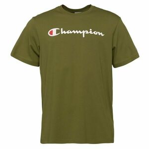 Champion SCRIPT SHOP Férfi póló, khaki, méret kép