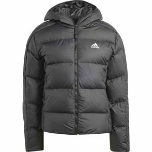 adidas ESSENTIALS 3-STRIPES MID DOWN HOODED Női kabát, fekete, méret kép