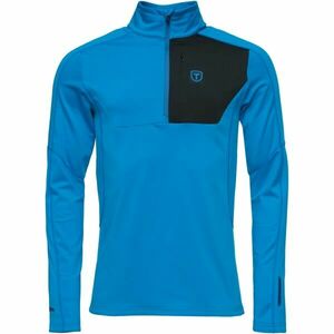 TENSON TXLITE HALF ZIP Férfi pulóver, kék, méret kép