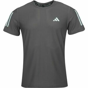 adidas OWN THE RUN TEE Férfi póló futáshoz, sötétszürke, méret kép