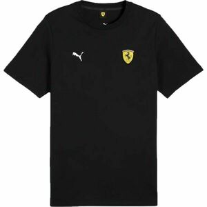 Puma FERRARI RACE COLORED SHIELD TEE Férfi póló, fekete, méret kép