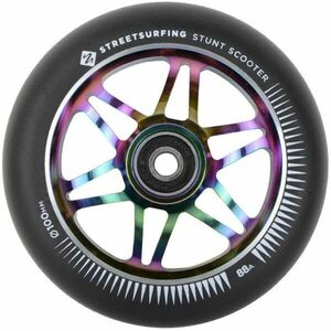 Street Surfing WHEEL 100 x 24 MM Kerék, fényvisszaverő neon, méret kép