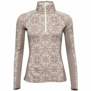 KARI TRAA EDITH LONG SLEEVE Női merinó felső, szürke, méret kép