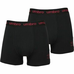 Umbro BOXER SHORT 2 PACK Férfi boxeralsó, fekete, méret kép