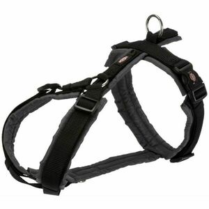 TRIXIE PREMIUM DOG HARNESS S-M Kutyahám túrázáshoz, fekete, méret kép