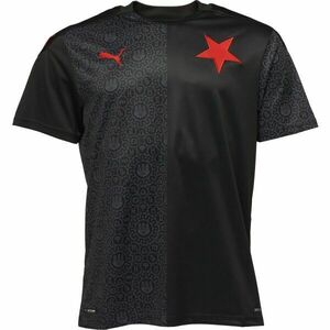 Puma SK SLAVIA AWAY SHIRT REPLICA Férfi póló, fekete, méret kép