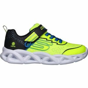 Skechers TWISTY BRIGHTS 2.0 Gyerek szabadidőcipő, fényvisszaverő neon, méret kép