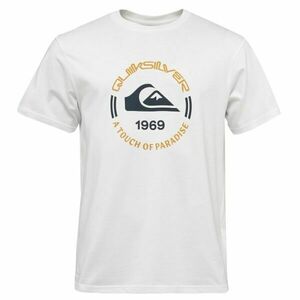 Quiksilver CIRCLE LOGO SS Férfi póló, fehér, méret kép