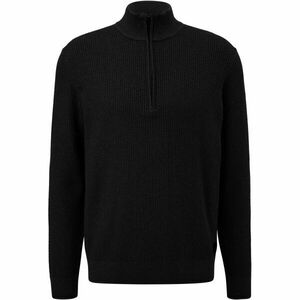 s.Oliver RL KNITTED PULLOVER NOOS Férfi kötött pulóver, fekete, méret kép