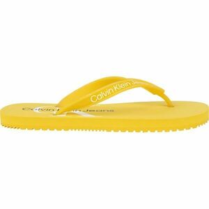 Calvin Klein BEACH SANDAL MONOGRAM TPU Női flip-flop papucs, sárga, méret kép