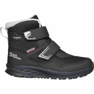 Jack Wolfskin POLAR BEAR-B TEXAPORE MID VC J Gyerek téli cipő, fekete, méret kép