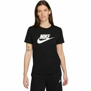 Nike NSW TEE ESSNTL ICN FTRA Női póló, fekete, méret kép