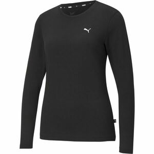 Puma ESSENTIALS LONG SLEEVE TEE Női felső, fekete, méret kép