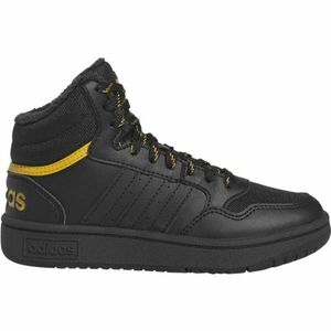 adidas HOOPS 3.0 MID K Fiú bokacipő, fekete, méret 38 2/3 kép