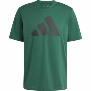 adidas PWR 3 GRAPHIC T-SHIRT Férfi póló, sötétzöld, méret kép