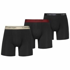 Calvin Klein MICRO STRETCH BOXER BRIEF 3PK Férfi boxeralsó, fekete, méret kép