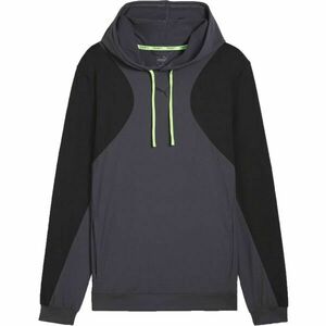 Puma CLOUDSPUN HOODIE Férfi pulóver sportoláshoz, sötétszürke, méret kép