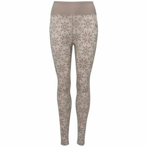 KARI TRAA EDITH PANTS Női merinó leggings, szürke, méret kép