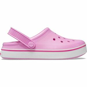 Crocs OFF COURT CLOG K Lány belebújós cipő, rózsaszín, méret 36/37 kép