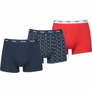 Fila BOXER ELASTIC WITH LOGO BOX OF 3 PIECES Férfi boxeralsó, mix, méret kép