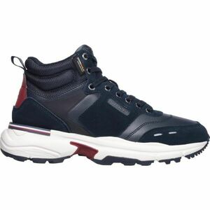 Tommy Hilfiger RUNNER CORDURA LEATHER Férfi cipő, sötétkék, méret kép