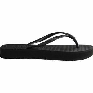 HAVAIANAS SLIM FLAT FORM Női flip-flop papucs, fekete, méret 35/36 kép