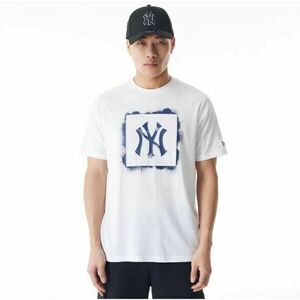 New Era NEW YORK YANKEES MLB SPRAY STAMP Férfi póló, fehér, méret kép