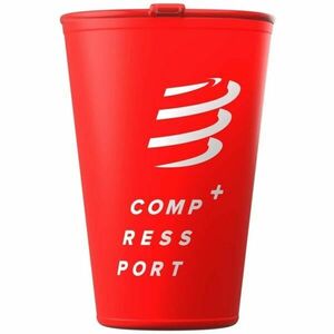 Compressport FAST CUP 200 ML Összehajtható pohár futáshoz, piros, méret kép