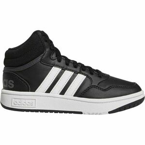 adidas HOOPS 3.0 MID K Fiú bokacipő, fekete, méret 36 kép