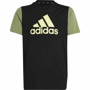 adidas BIG LOGO TEE Fiú póló, fekete, méret kép