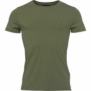 Tommy Hilfiger STRETCH SLIM FIT Férfi póló, khaki, méret kép