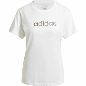 adidas HOLIDAY GRAPHIC TEE Női póló, fehér, méret kép