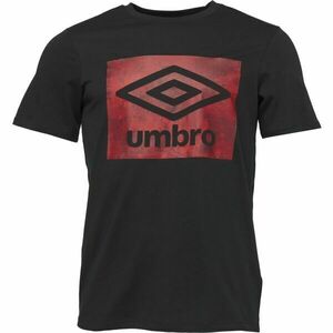 Umbro DIGI CAMO BOX GRAPHIC TEE Férfi póló, fekete, méret kép