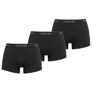 Calvin Klein MODERN COTTON STRETCH TRUNK 3PK Férfi boxeralsó, fekete, méret kép