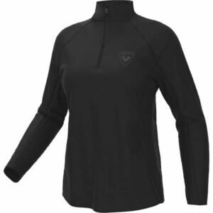 Rossignol W CLASSIQUE 1/2 ZIP Női aláöltözet, fekete, méret kép