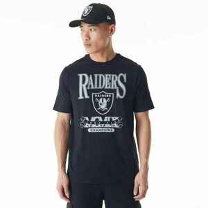 New Era LAS VEGAS RAIDERS NFL CHAMPIONS Férfi póló, fekete, méret kép