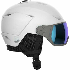 Salomon ICON LT VISOR Női sísisak, fehér, méret kép