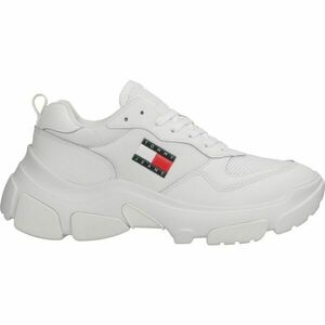 Tommy Hilfiger LEATHER HYBRID CHUNKY SOLE TRAINER Női szabadidőcipő, fehér, méret kép