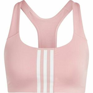 adidas POWERIMPACT 3-STRIPES BRA Női sportmelltartó, rózsaszín, méret kép