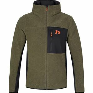 Hannah KODIAK HOODY Férfi technikai pulóver, khaki, méret kép