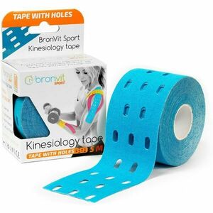 BronVit KINESIO TAPE Kineziológiai tapasz, kék, méret kép