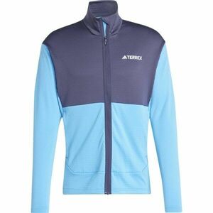 adidas TERREX MULTI LIGHT FLEECE FULL-ZIP Férfi kabát, világoskék, méret kép