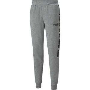 Puma ESSENTIALS+ TAPE SWEATPANTS FL CL Férfi melegítőnadrág, szürke, méret kép