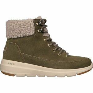 Skechers GLACIAL ULTRA - WOODLANDS Női téli cipő, khaki, méret kép