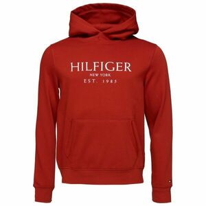 Tommy Hilfiger BIG HILFIGER HOODY Férfi pulóver, piros, méret kép