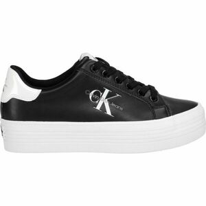 Calvin Klein BOLD VULC FLATF LACE Női teniszcipő, fekete, méret kép