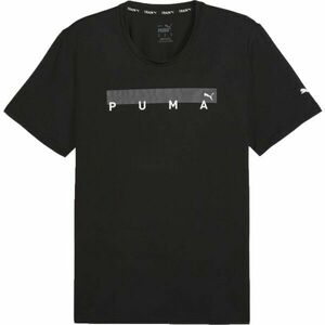 Puma ENERGY CLOUDSPUN GRAPHIC TEE Férfi póló sportoláshoz, fekete, méret kép