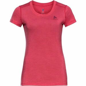 Odlo MERINO 130 BI TOP CREW NECK S/S Női póló, rózsaszín, méret kép