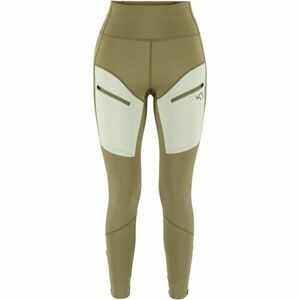 KARI TRAA ANE HIKING TIGHTS Női legging, khaki, méret kép