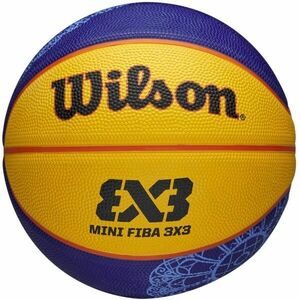 Wilson FIBA 3X3 MINI BSKT PARIS 2024 Mini kosárlabda, sárga, méret kép